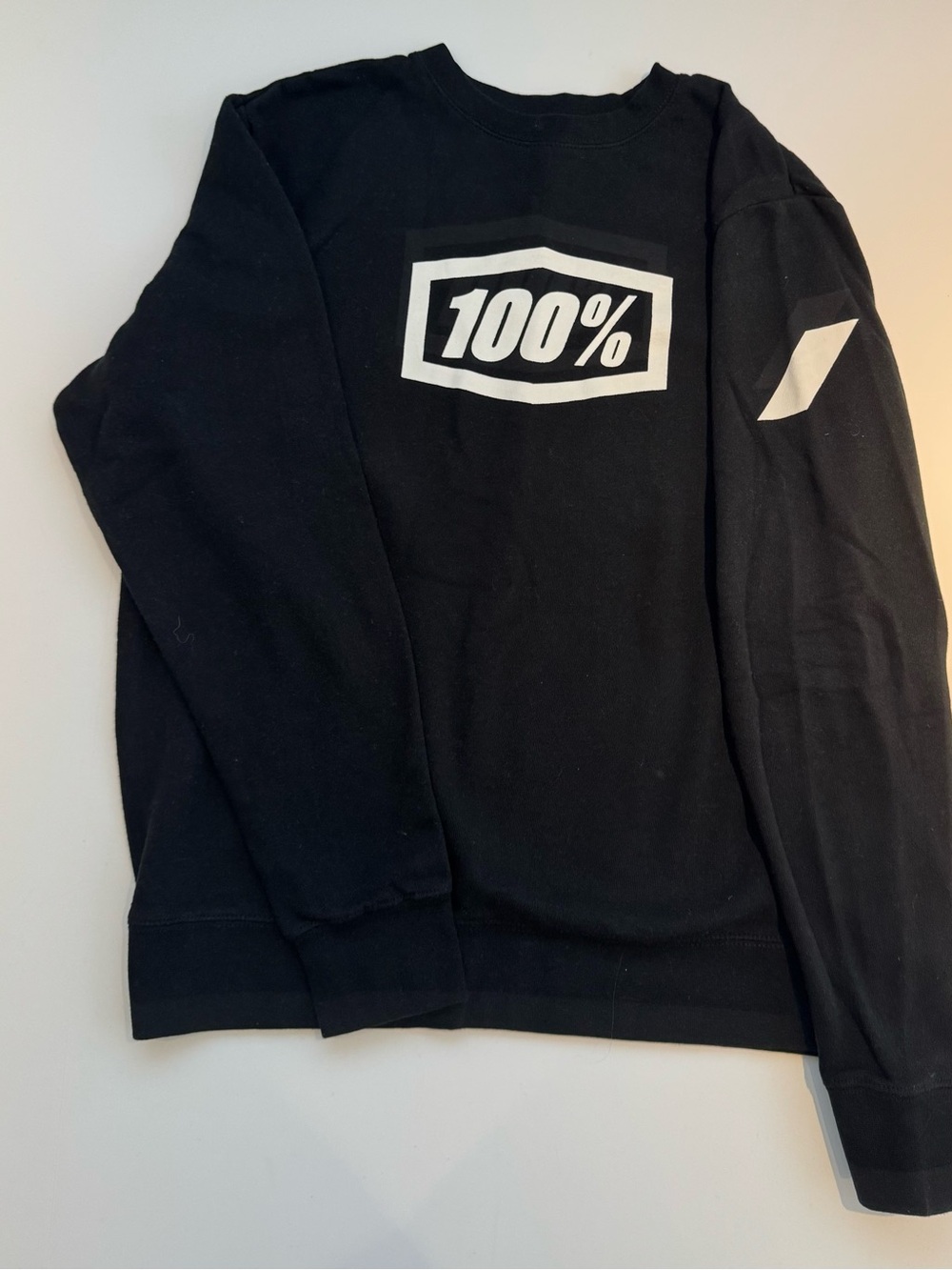 100% Icon Pullover Crewneck
Sweatshirt - Cycle Gear Size M